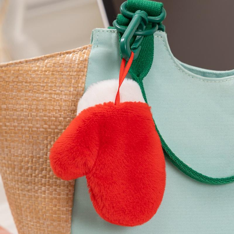 Christmas Series Gingerbread Plush Doll Pendant House Wreath Socks Glove Hat Snowman Tree Plush Toy Christmas Tree Decoration