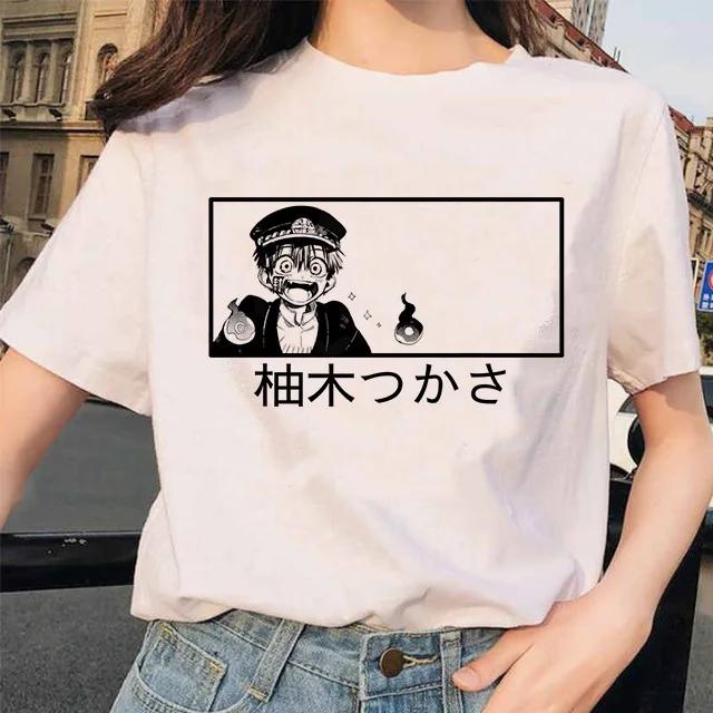 Toilet Bound Hanako Kun Print T Shirts Women Harajuku Ullzang Fashion Tshirt s Graphic Funny Tshirt Summer Top Tee Female