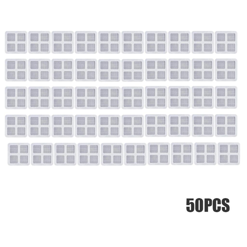 50/30/20/10 шт. одноразовые наклейки для слива волос, новый сливной сетчатый фильтр для ванной комнаты, стирки, ванны, кухни