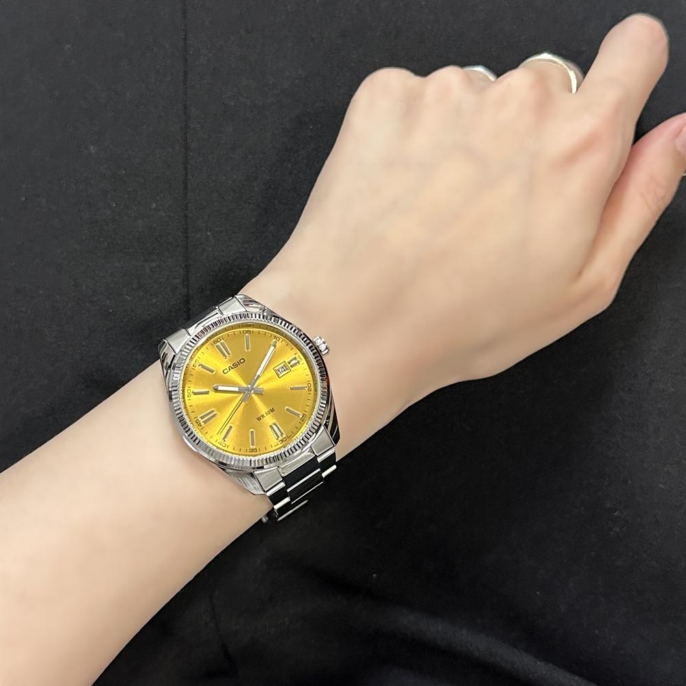 Casio Аналоговые часы Парные часы с циферблатом и корпусом Идеальный набор для пар Отлично подходит для