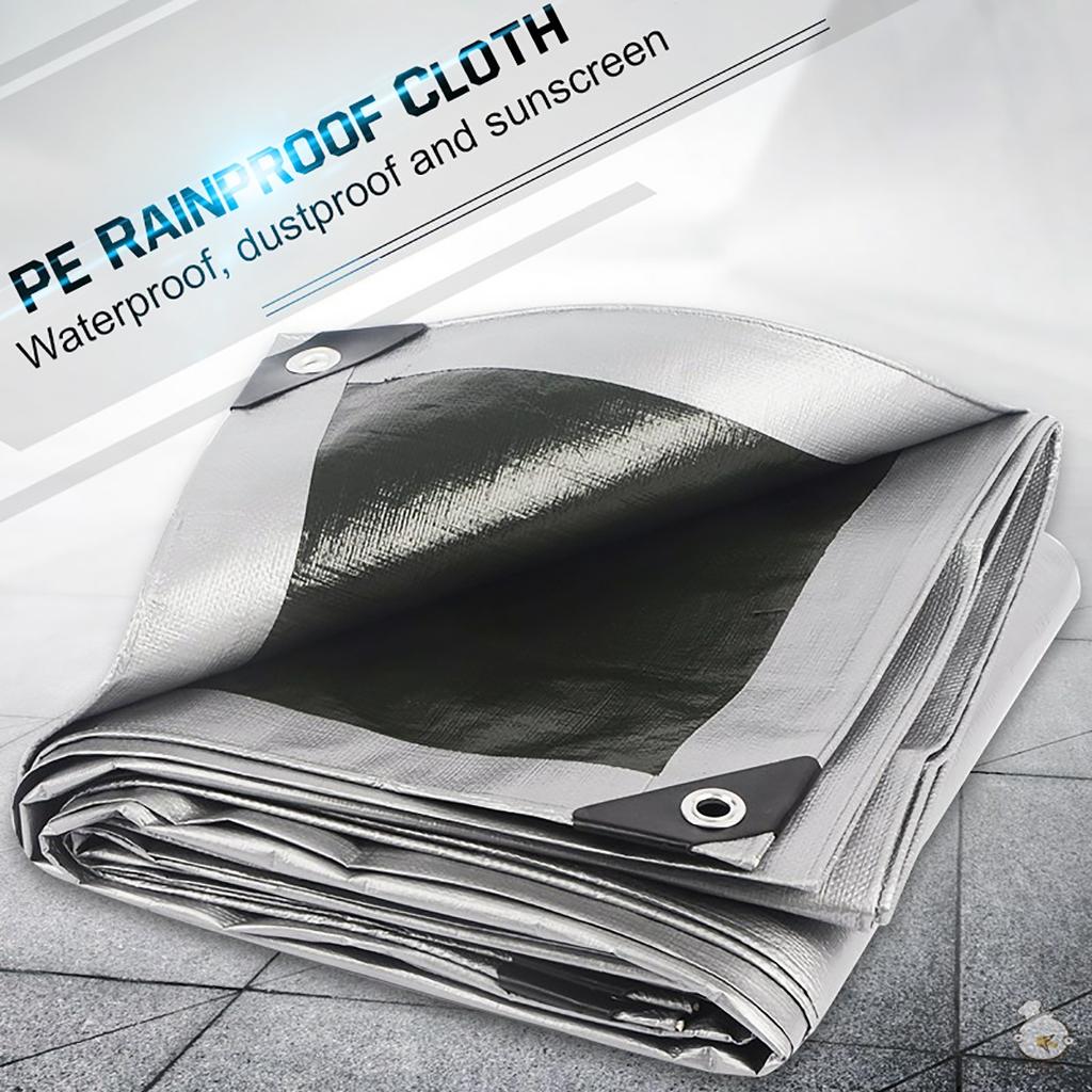 Сверхмощный усиленный брезент, водонепроницаемый полиэтиленовый брезент, наземный лист, палатка для кемпинга, лодка, автомобиль, грузовик, чехол