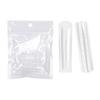 60Pcs Fake Nails Quick Building Removable Harmless Allergy Free Ultra-Thin Extend Nail Plastic Transparent Nail Mold Tips Manicure Designs