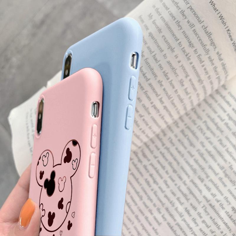 Мягкий силиконовый чехол с рисунком из мультфильма для Samsung A55 M35 S24 Xiaomi Redmi Note 13 Pro iPhone Huawei Honor Realme Camera Защитный противоударный чехол