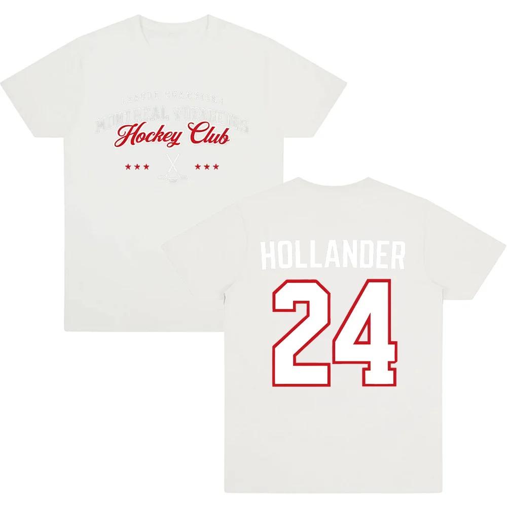 2026 Разогретая вражда Хлопковая Мужская Женская Рубашка Майка Памятная Футболка Лето Шейн Холландер 24 Короткий Рукав Унисекс Уличная Одежда Рубашка -