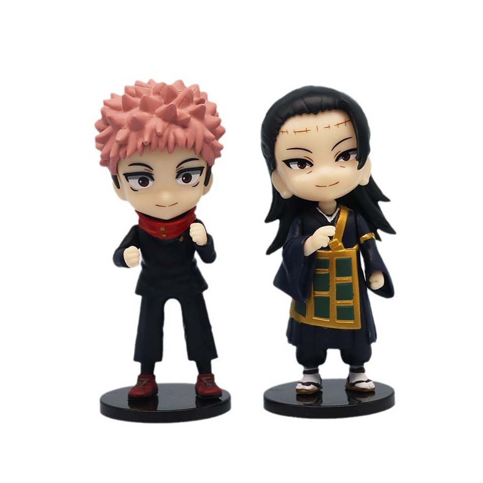 sold Q Posket Jujutsu Kaisen 9cm Figure Satoru Gojo Itadori Yuji Geto Suguru Nobara Megumi Collections Character Ornaments