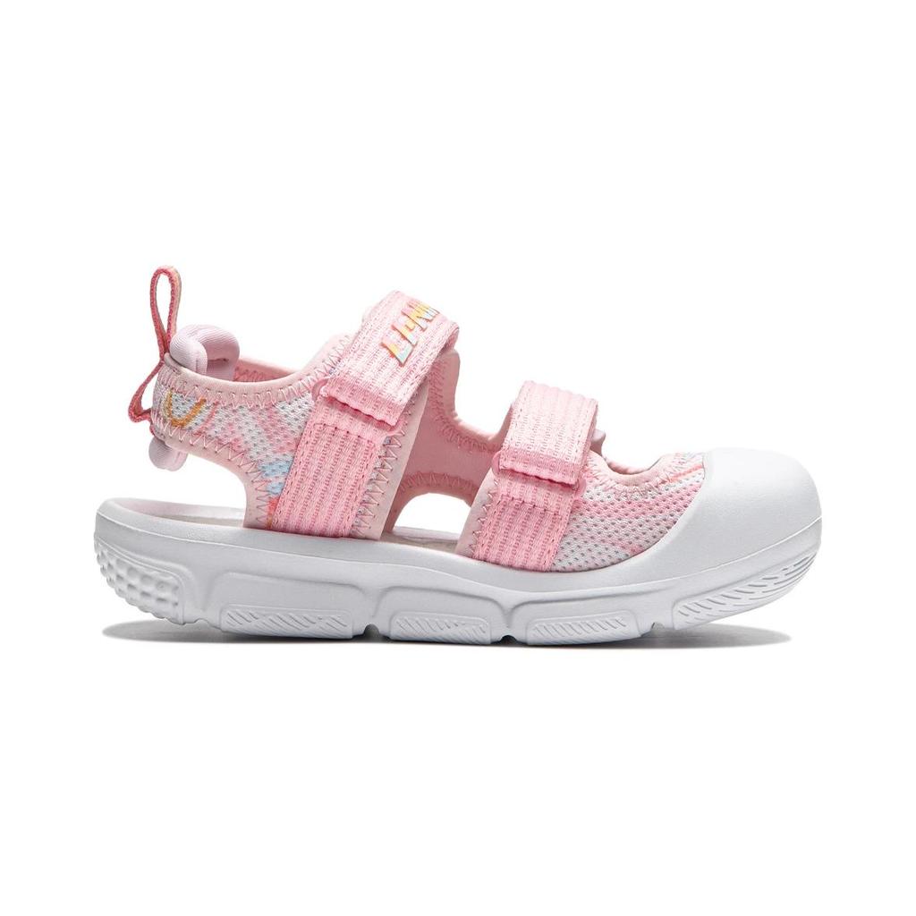 Li Ning Comfortable Breathable Durable Quick-Drying Kids Sandals Kids Sandals Sweet-Apricot-Pink Peach-Pink YKKU020-2