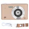 HD Digital Camera Vintage 4K 2.4in 48MP 16X Zoom Non Shake for Photography Video Recording Travel
