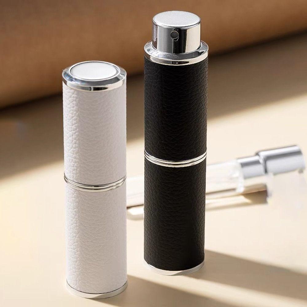 Portable Rotating Spray Pump Bottle Refillable Cosmetic Containers Perfume Bottle Atomizer  Travel