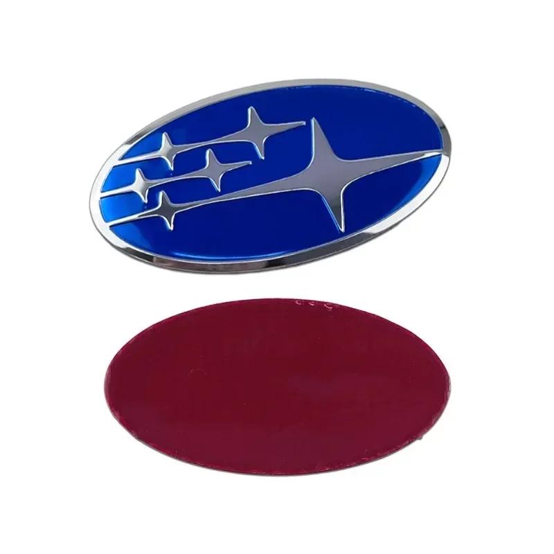 58x29mm Car Steering Wheel Logo Sticker Decals for Subaru Emblem WRC ASCENT Forester Outback Impreza Legacy STI WRX BRZ Tribeca PP111