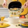 little yellow duck non-stick soup pot 22cm for induction