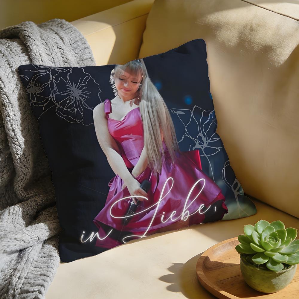 Cushion Cover Washed Linen Soft Breathable Decorative Case for Sofa Home Pillow cover AAyliva Singer