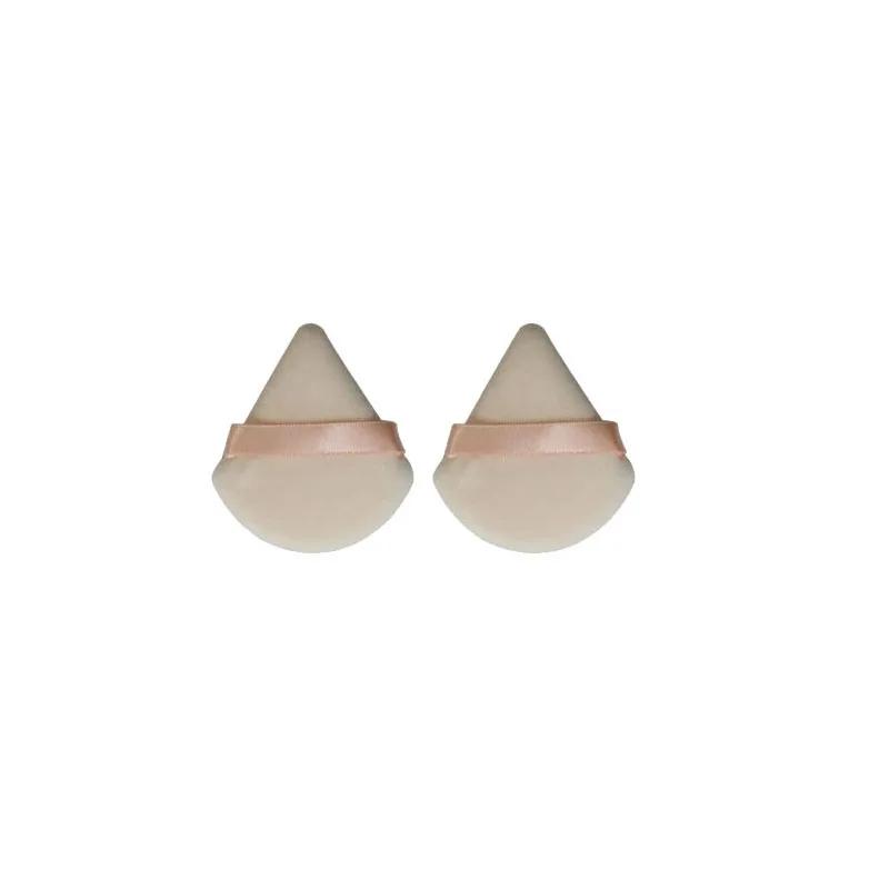 2/4/6/10Pcs Mini Triangle Powder Puff Face Makeup Sponge Cosmetics Soft Cotton Face Washable Velvet Makeup Puff Tools