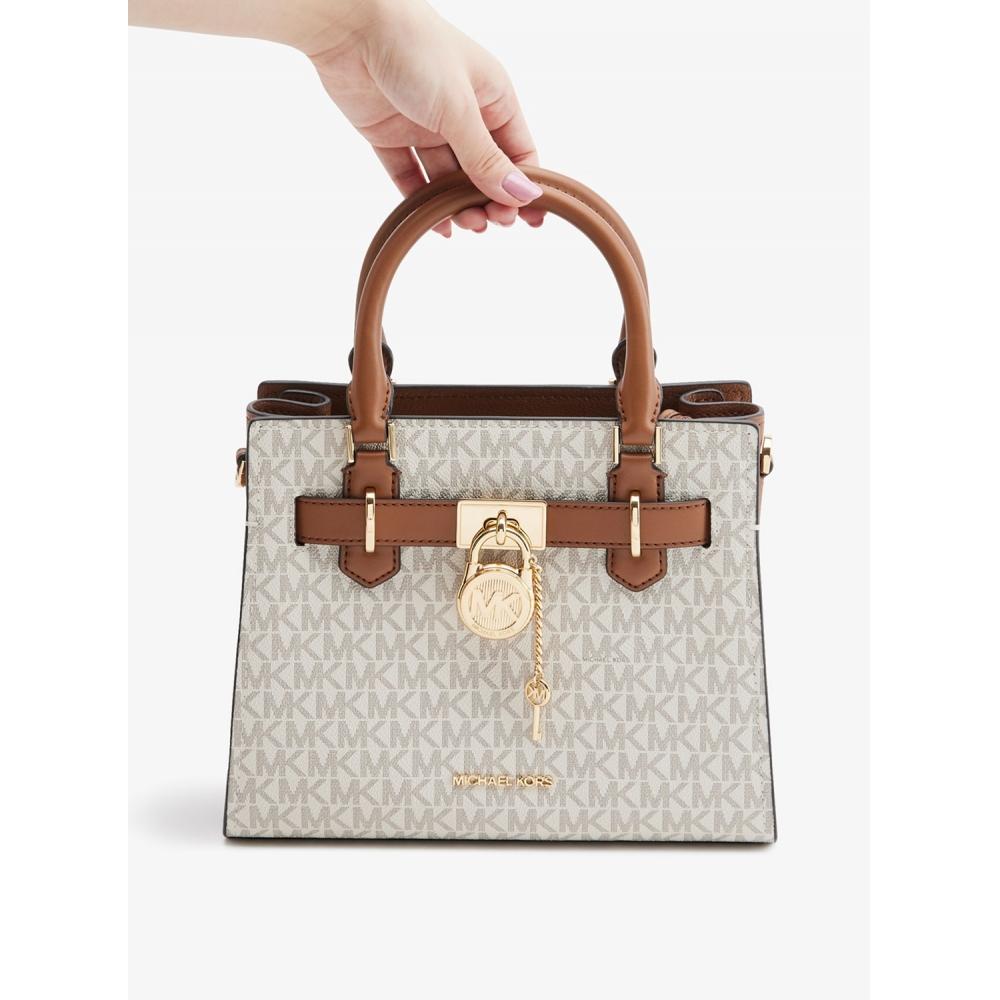 Michael Kors Сумка Hamilton Small Mk Signature 35f1ghms1b200 коричневая