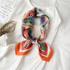 70 * 70cm New Silk Small Square Scarf For Women'S Neck Protection Professional Scarf Versatile Hair Tie Headscarf Scarf