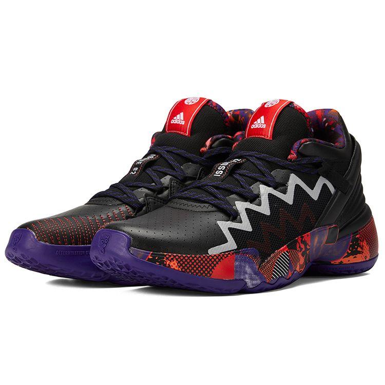adidas ДОН. Выпуск #2 Мужские кроссовки Made In China Collection Black Core-Black Scarlet G55791