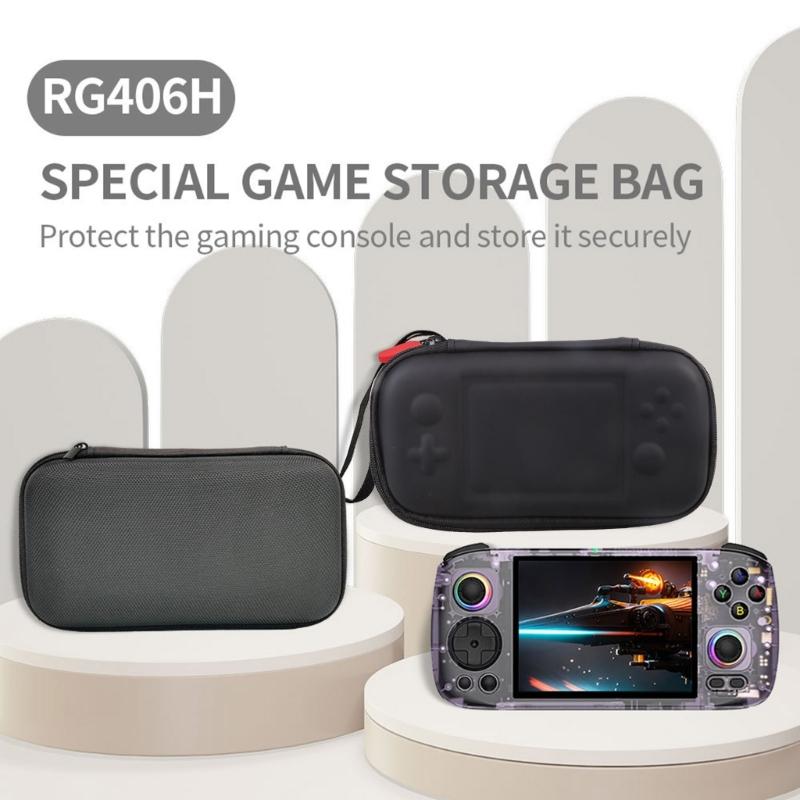 Shockproof Storage Box for RG406H RG 406H Handheld Game Console Hard Pouch Bag with Pocket Scratchproof Carrying Case
