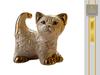 Figurka Ceramiczna Kociak Abanico Ręcznie Malowana Kolekcjonerska Kot