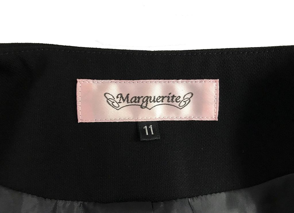 Черный формальный траурный костюм, длинный ансамбль [Margaret Gold] женский m453-23