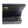Chanel Classic Diamond Pattern Snap Closure Caviar Lambskin Card Holder Women accessories Black AP4093-B16988-94305