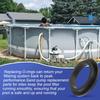Compatible With Intex Sand Filtration Pump Motor 6Pcs Pool Filter Gasket Swimming Pool Accessories Replace O-Ring Gasket