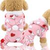 Flannel Dog Cat Clothes Pet Supplies Autumn and Winter Warm Small and Medium-sized Dog Dog Four-legged Cat Clothing