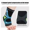 1 Piece Achilles Tendon Support Brace Ankle Compression Sleeve for Running