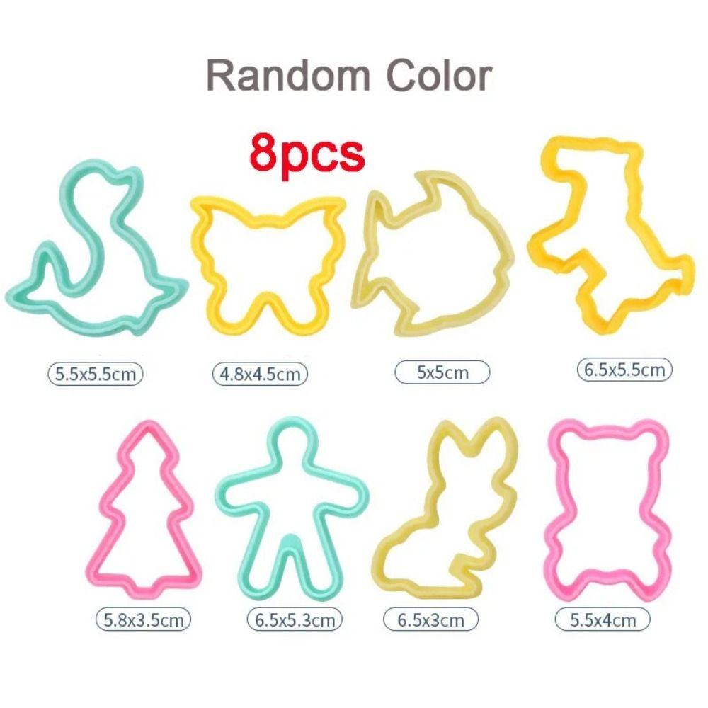 Safe Modeling Clay Accessories Educational DIY Dough Tool Kit Creative 3D Plasticine Mold Children