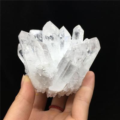 Натуральный белый кристалл кластерный кристалл грубый камень домашнее украшение ремесла украшения