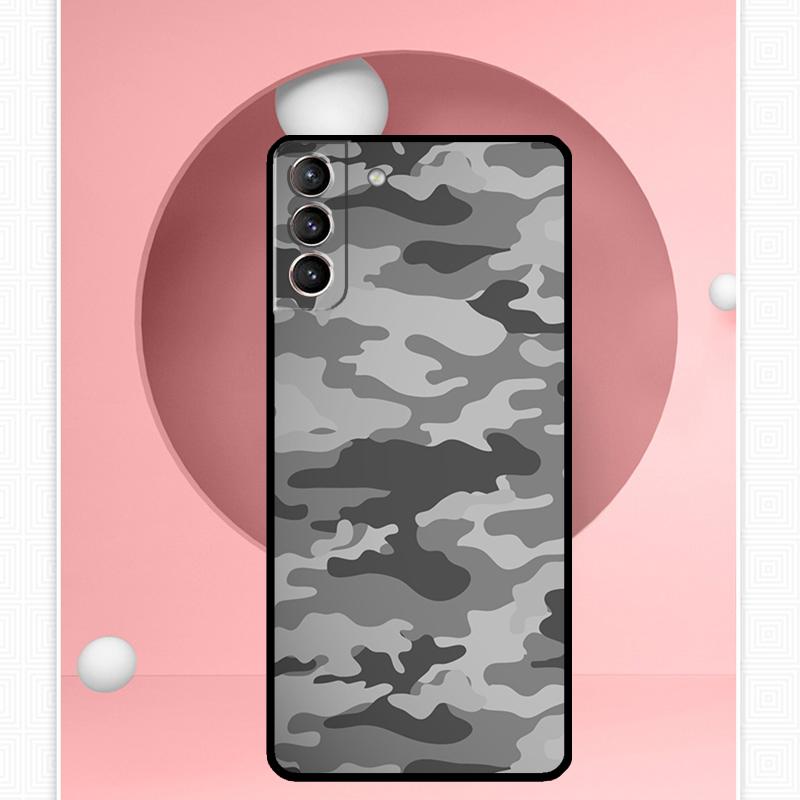 Military Army Camouflage Cover For Samsung Galaxy S23 S24 Ultra S8 S9 S10 S22 Plus Note 10 20 Ultra S20 S21 FE Case