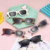 Square Frame Rectangle Sunglasses Ladies Eyeglasses Sunglasses for Women Retro Sun Glasses