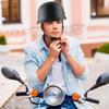 Motorcycle Helmet Open Face Helmet Half Helmet Retro Half Face Safety Helmet Lightweight Fashion Helmet
