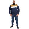 Duke Мужская толстовка D555 Willowbrook Cut & Sew Full Zip Kingsize