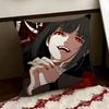 Чехол на подушку из аниме Kakegurui, двусторонний, мягкий, прочный, для дома, автомобиля, многоцелевой, для ежедневного комфорта