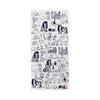 Marushin Lisa Larson Bath Towel Sketch Dog 100% Cotton LISA LARSON Present Gift Birthday Mother's Day Goods 6805007700