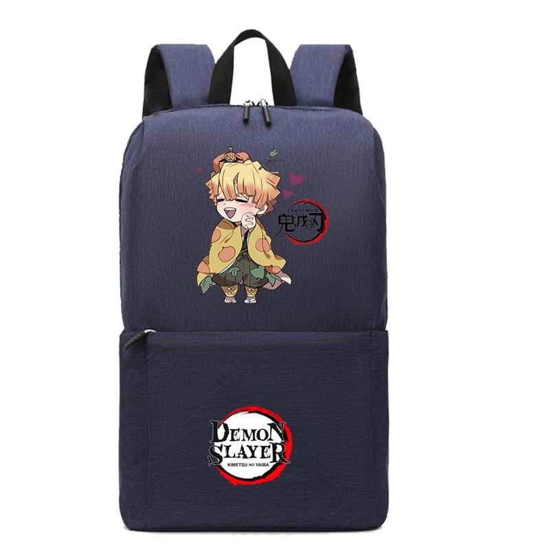 Рюкзак в стиле аниме «Убийца демонов» Nezuko Kawaii, школьная сумка с героями мультфильмов, большая вместимость, манга для путешествий, повседневная сумка для книг для девочек для взрослых