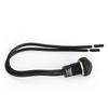 Waterproof Momentary Reset ON/OFF Push Button Round Switch with Wire Black