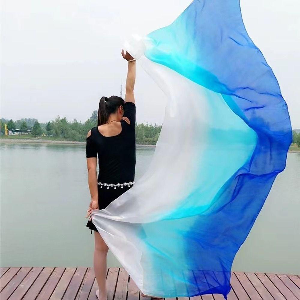 Long Latin Belly Dance Shawls Light Texture Performance Shawl Fashion Women Scarf