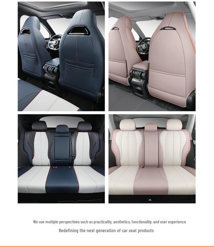 BYD Yuan PLUS Five-Seater Leather Car Seat Cushion Four Seasons Model