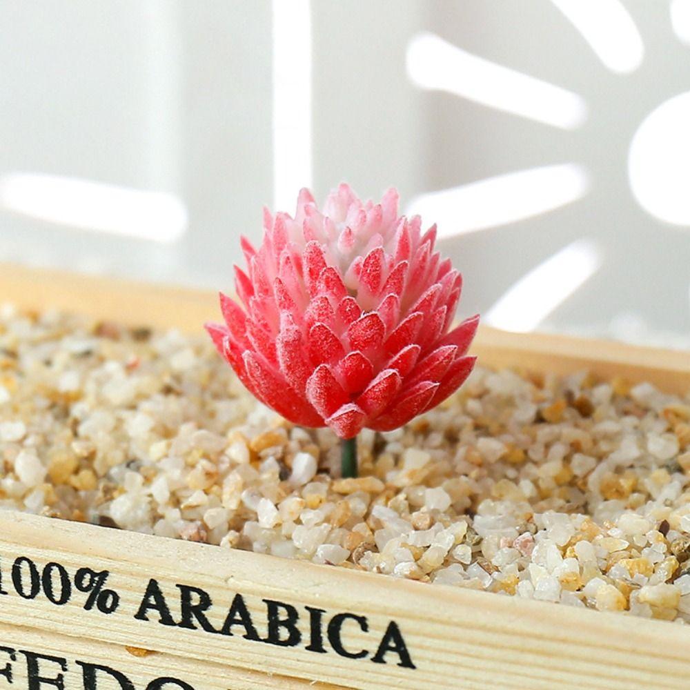 2 шт. Сделай сам Искусственные Суккуленты Мини Имитация Цветочных Растений Сад