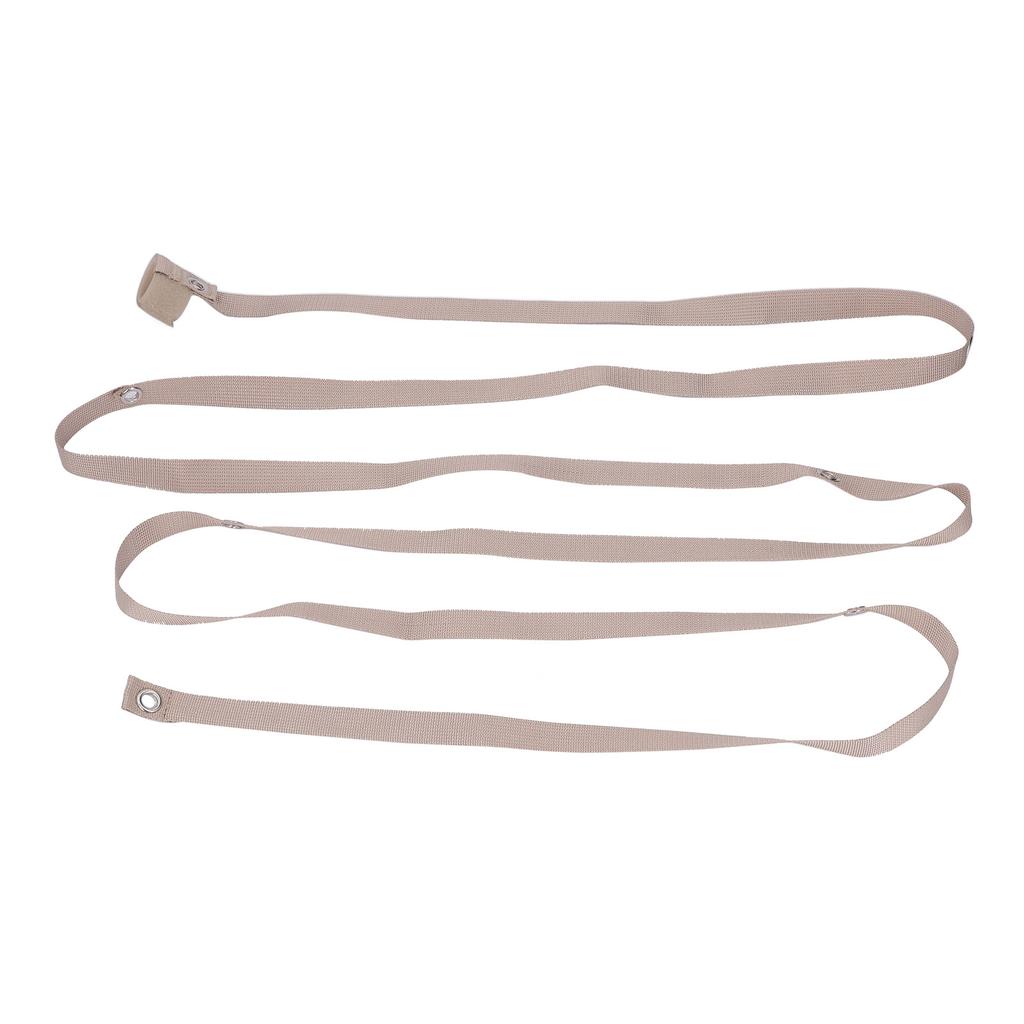 Camping Storage Strap 10.17ft Long Durable Nylon Adjustable 7 Round Holes Widely Used Hammock Straps with 2 Carabiners