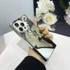 Однотонный тонкий глянцевый чехол для телефона iPhone 16 Pro Max 15 14 Pro 13 12 11 TPU мягкий противоударный защитный бампер для объектива