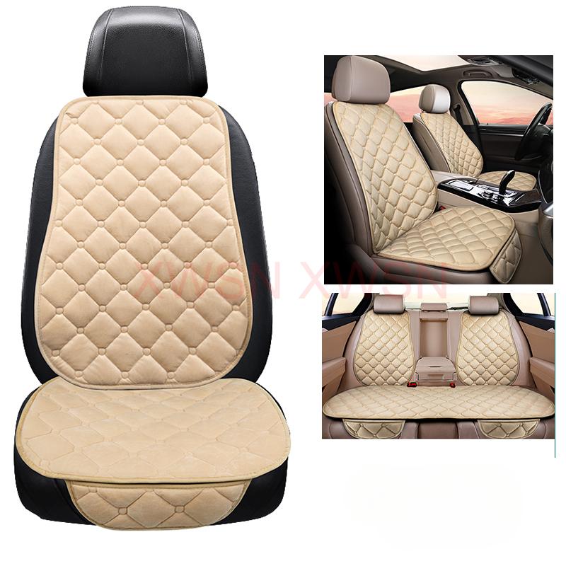 Универсальный стильный чехол на сиденье автомобиля, зимняя подушка для NISSAN Qashqai Juke Leaf Armada Altima Cube Dualis Tiida, автоаксессуары