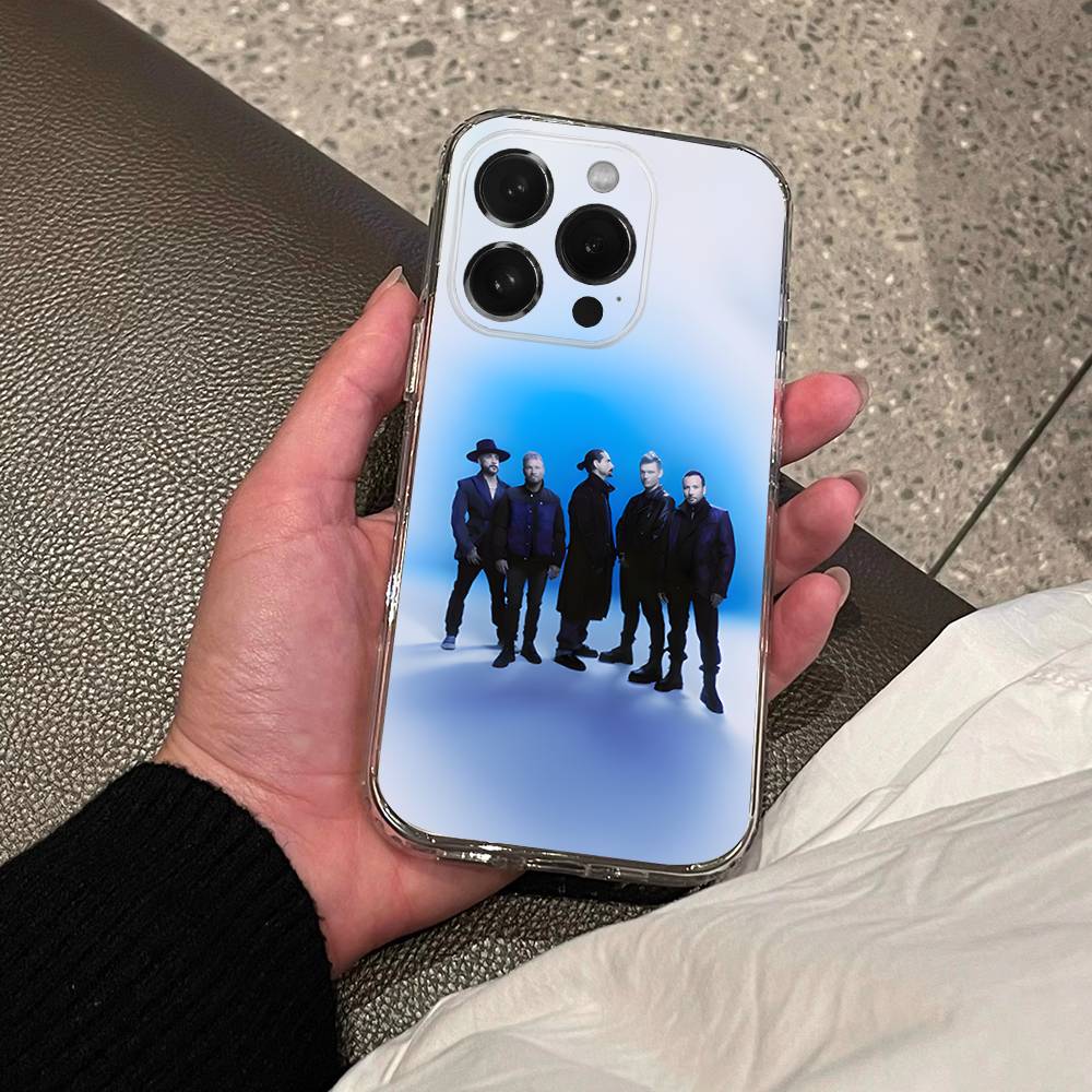 B-Backstreet Boys BSB Прозрачный Мягкий Чехол для Телефона Для iPhone 17,16,15,14,13,12,11 Pro,Max,Plus,X,XS,XR,SE4,E Mini