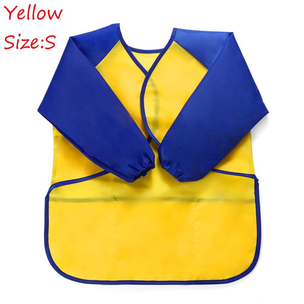 Детская кухня для творчества Детский фартук для рисования Кулинарный нагрудник Водонепроницаемый Искусство