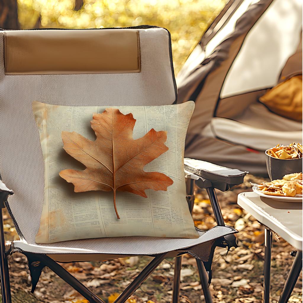 1Pcs Maple Leaves Pillowcase Square Bedroom Cushion Covers Zipper Living Soft Home Comfortable Decor 45X45Cm