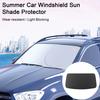 Прочный автомобильный солнцезащитный козырек с охлаждающим эффектом, водонепроницаемый автомобильный козырек от солнца, лобовое стекло, солнцезащитный козырек, авто