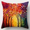 Художественная наволочка «Осенний лес»Чехол для подушки на диван в гостиной, мягкий и удобный, украшение для спальни