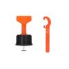 50pcs Floor Tile Leveling Tile Laying Clips Porcelain Ceramic Leveler Kit  Tile Laying