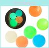 Ceiling 6cm Ball Glow In Sticky Ball Luminous Toy Relieve Stress Gifts Prop