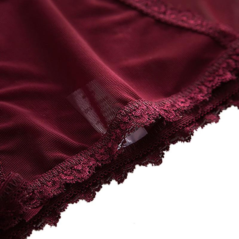 Тонкие прозрачные трусики на шнуровке с кружевными украшениями, сексуальные очаровательные однотонные женские трусы